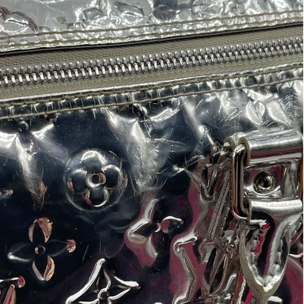 Louis Vuitton Limited Edition Silver Monogram Miroir Speedy 35 - Picture 9 of 16